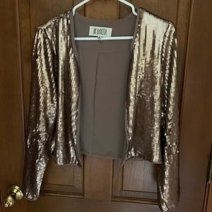 BB Dakota sequin bolero